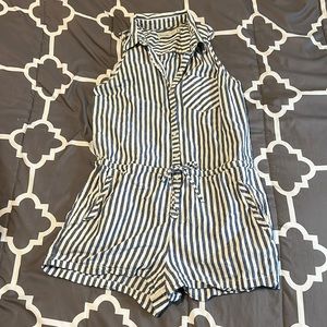 Abercrombie and Fitch Striped Romper